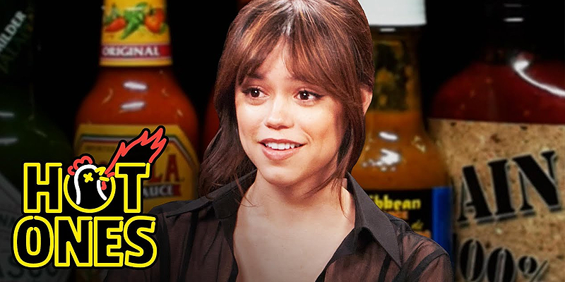 Videos: Jenna Ortega Doesn’t Flinch While Eating Spicy Wings (Hot Ones)